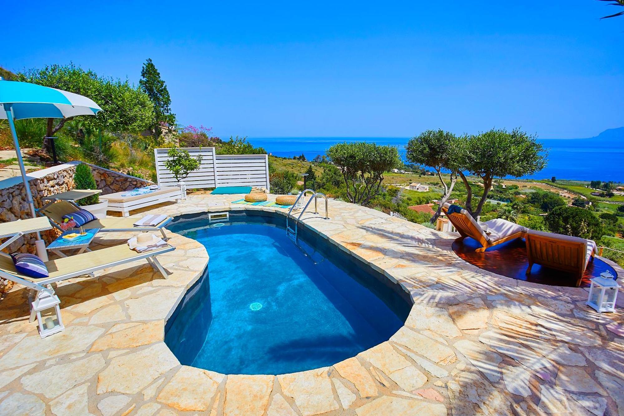 Villa Brezza Marina - Scopello-Villas Scopello  Ngoại thất bức ảnh